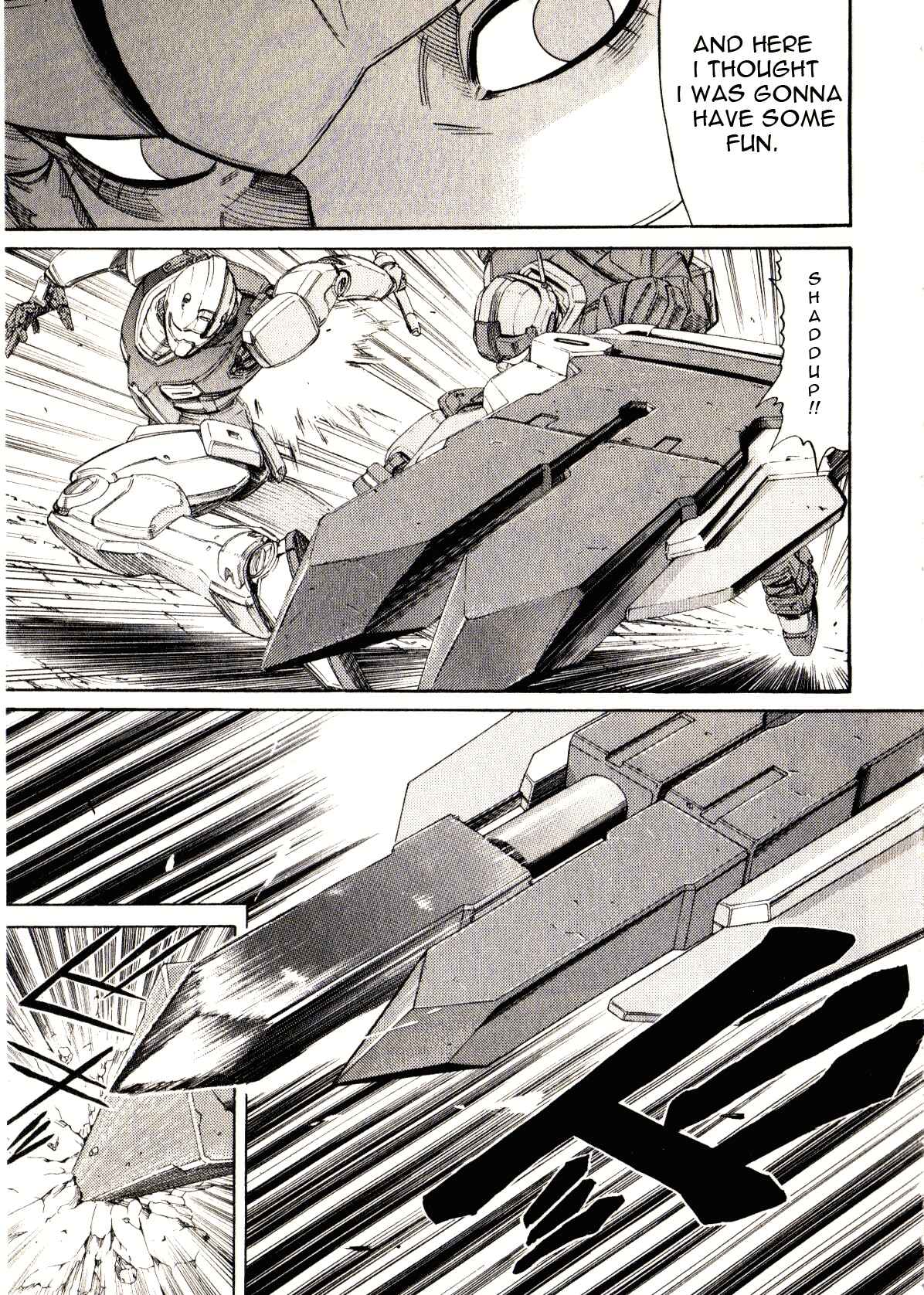 Page 22 Chapter 17 Mobile Suit Gundam - We Are Federation Hooligans
