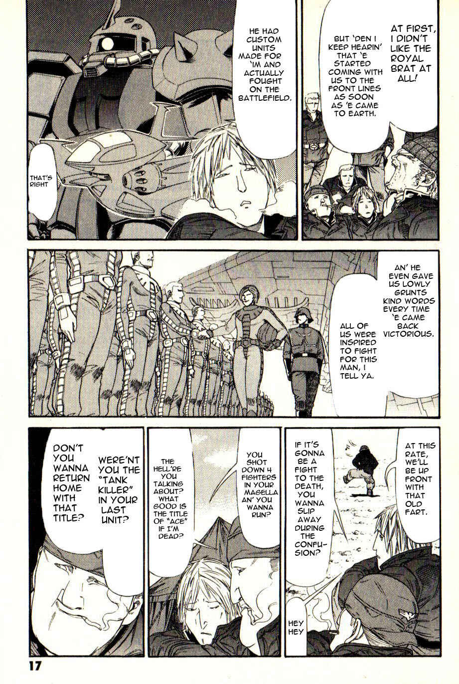 Page 18 Chapter 11 Mobile Suit Gundam - We Are Federation Hooligans