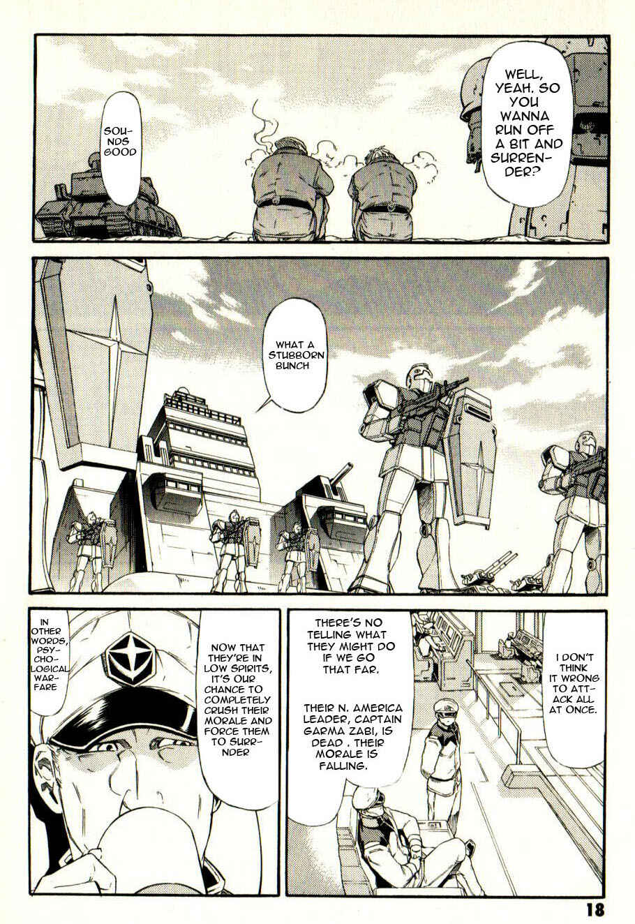 Page 19 Chapter 11 Mobile Suit Gundam - We Are Federation Hooligans