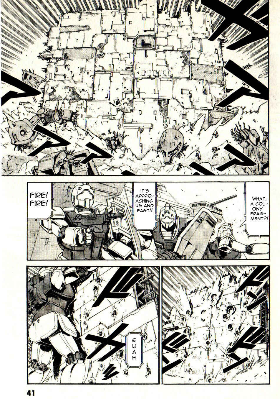 Page 40 Chapter 11 Mobile Suit Gundam - We Are Federation Hooligans