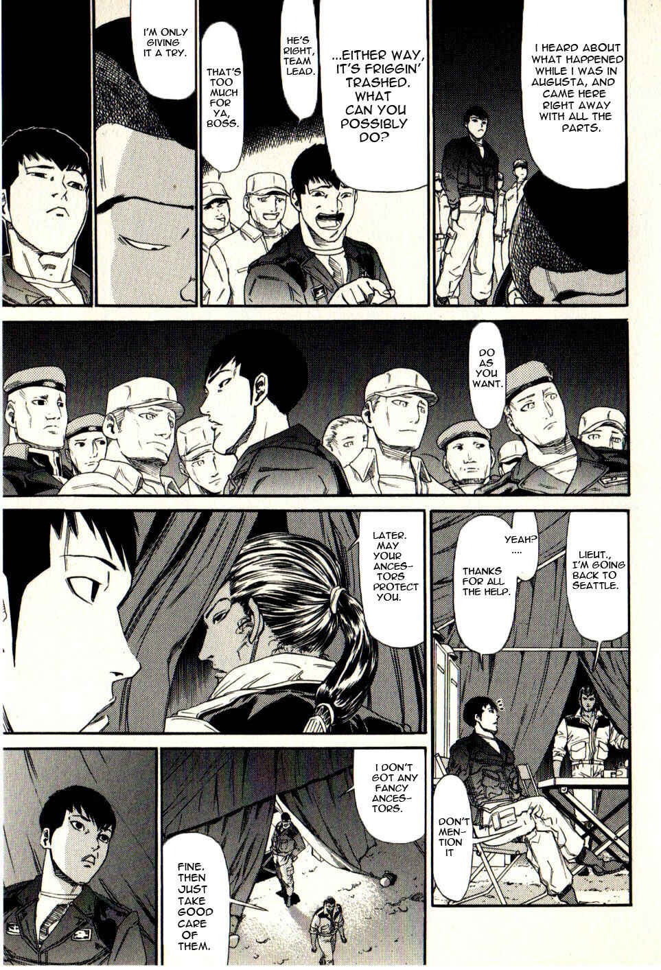 Page 15 Chapter 13 Mobile Suit Gundam - We Are Federation Hooligans