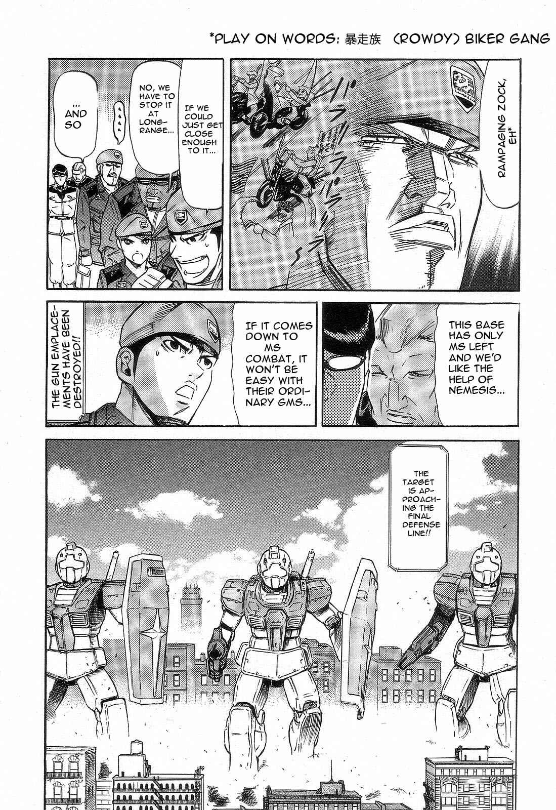 Page 26 Chapter 3 Mobile Suit Gundam - We Are Federation Hooligans