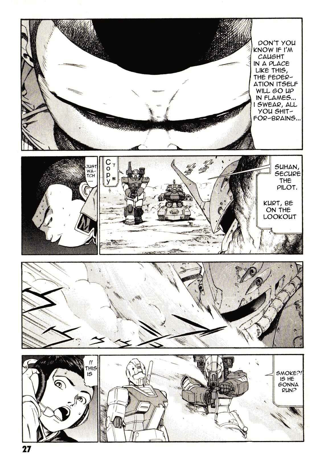 Page 27 Chapter 16 Mobile Suit Gundam - We Are Federation Hooligans