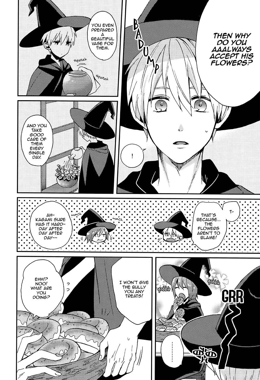 Page 13 Chapter Unknown_214e Kuroko no Basuke - Maou-sama wa Mahoutsukai ni Goshuushin! (Doujinshi)