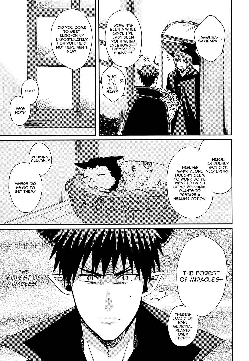 Page 22 Chapter Unknown_214e Kuroko no Basuke - Maou-sama wa Mahoutsukai ni Goshuushin! (Doujinshi)