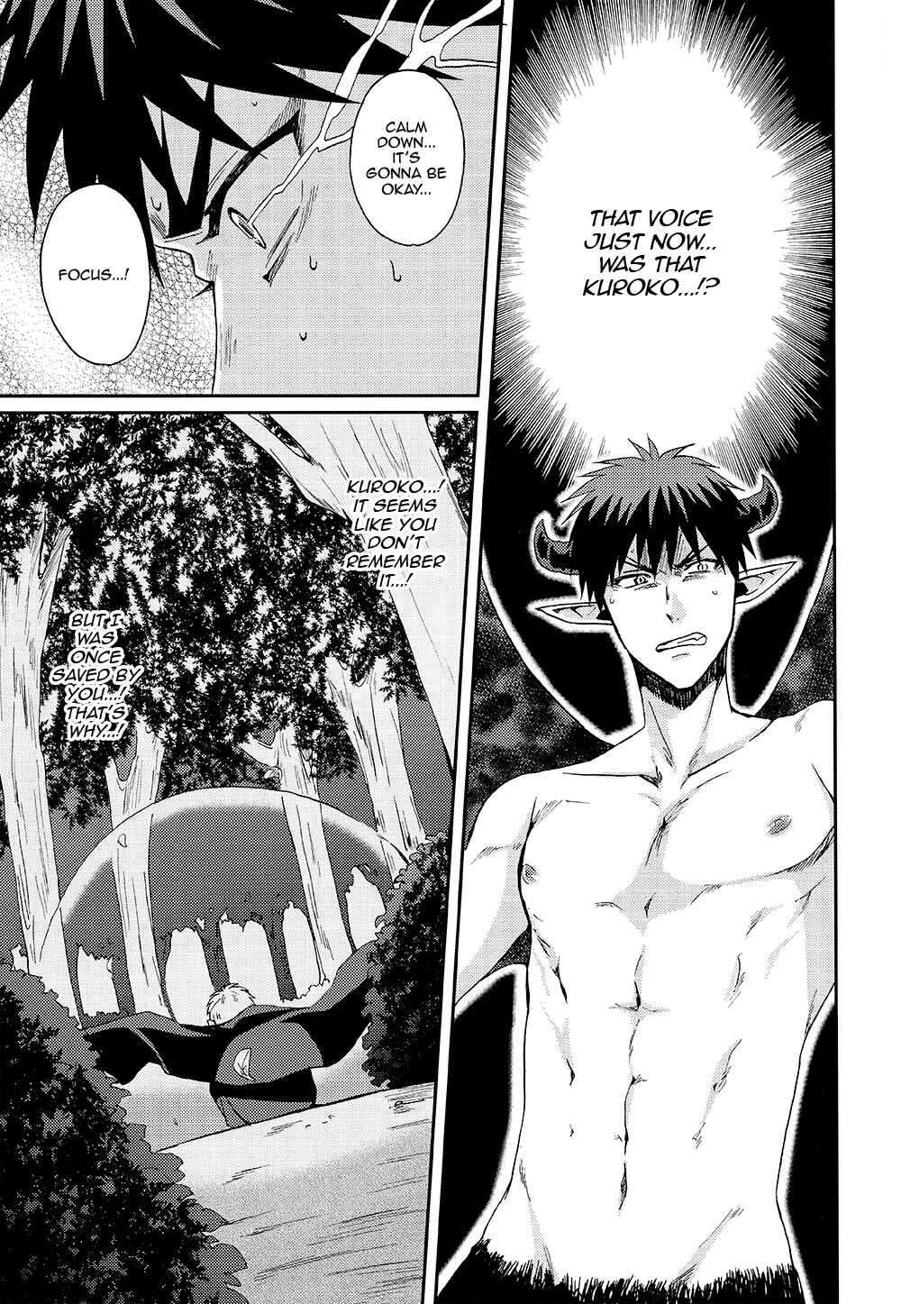 Page 28 Chapter Unknown_214e Kuroko no Basuke - Maou-sama wa Mahoutsukai ni Goshuushin! (Doujinshi)