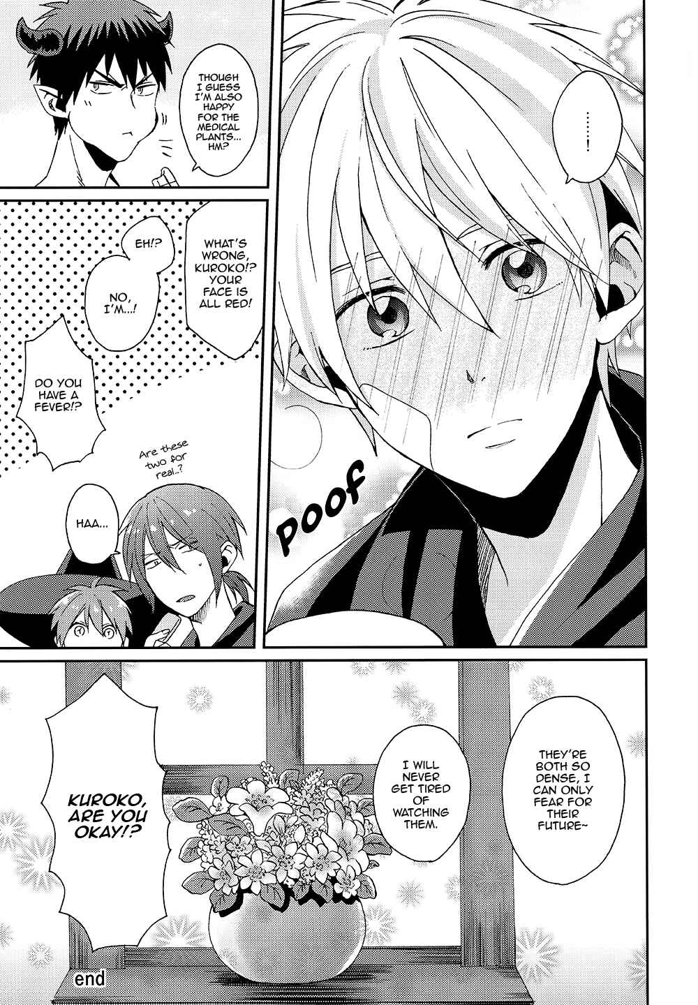 Page 38 Chapter Unknown_214e Kuroko no Basuke - Maou-sama wa Mahoutsukai ni Goshuushin! (Doujinshi)
