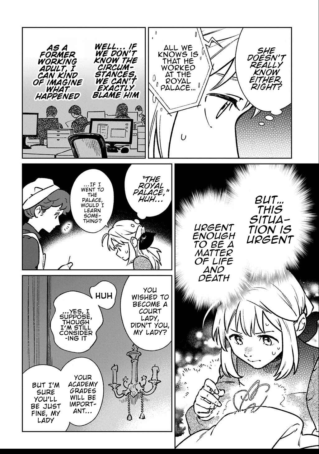 Page 16 Chapter 2 Isekai ni Kita kedo, Seikatsu Mahou shika Tsukaemasen THE COMIC