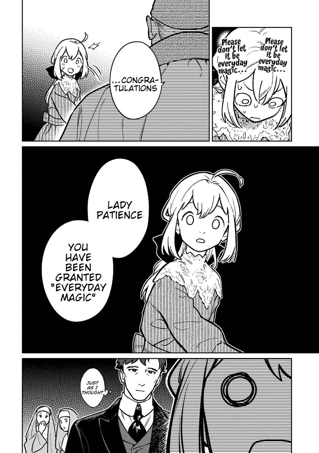 Page 27 Chapter 1 Isekai ni Kita kedo, Seikatsu Mahou shika Tsukaemasen THE COMIC