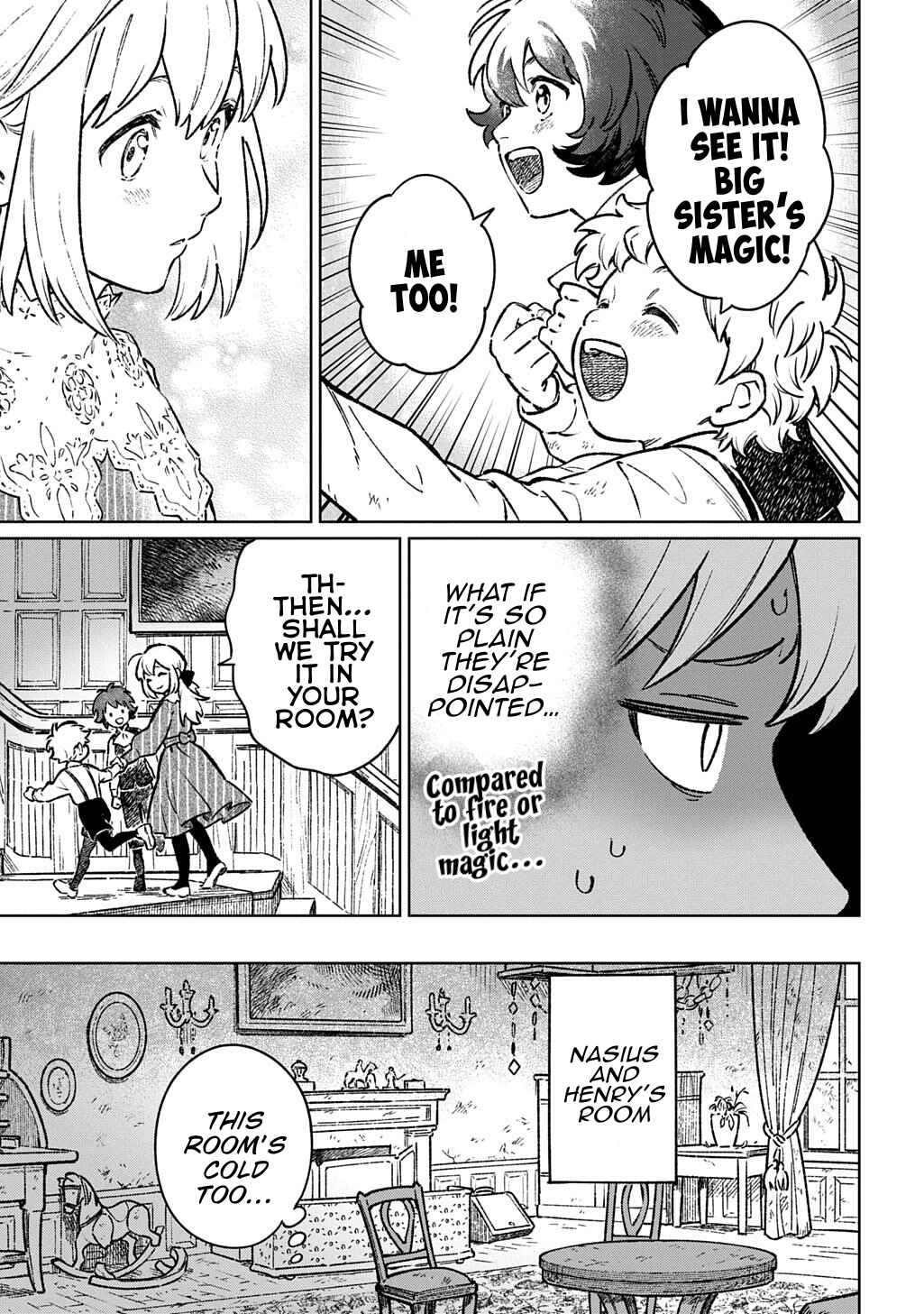 Page 30 Chapter 1 Isekai ni Kita kedo, Seikatsu Mahou shika Tsukaemasen THE COMIC