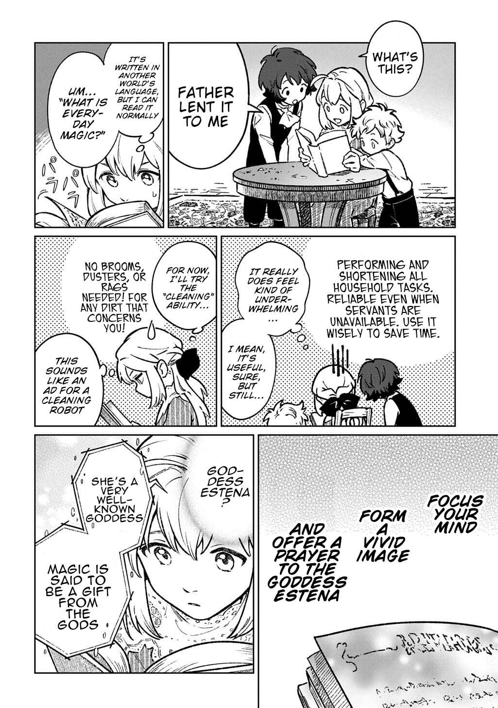 Page 31 Chapter 1 Isekai ni Kita kedo, Seikatsu Mahou shika Tsukaemasen THE COMIC