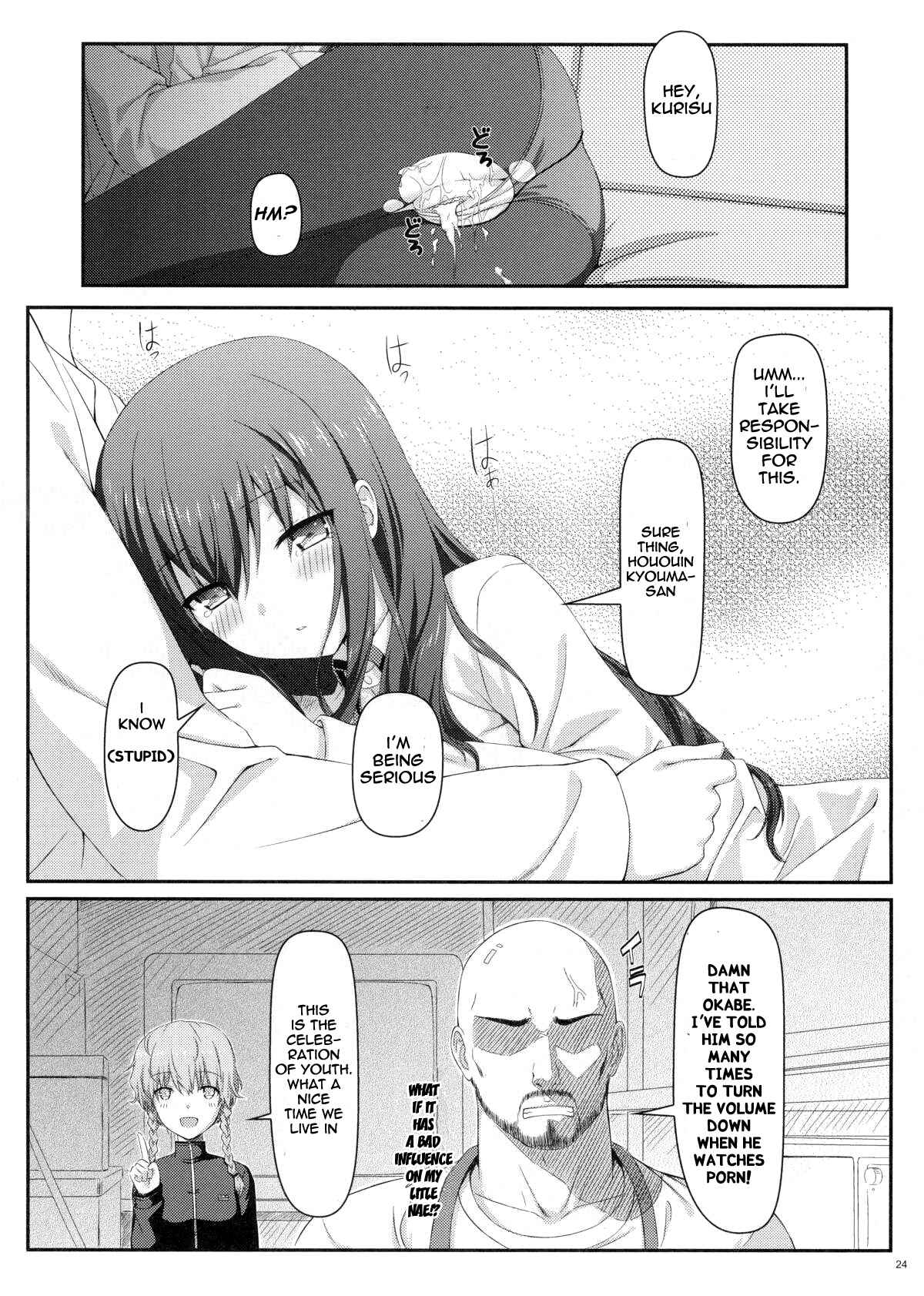 Page 24 Chapter Unknown_923e Steins;Gate - Tengoku e no Bullet Train (Doujinshi)