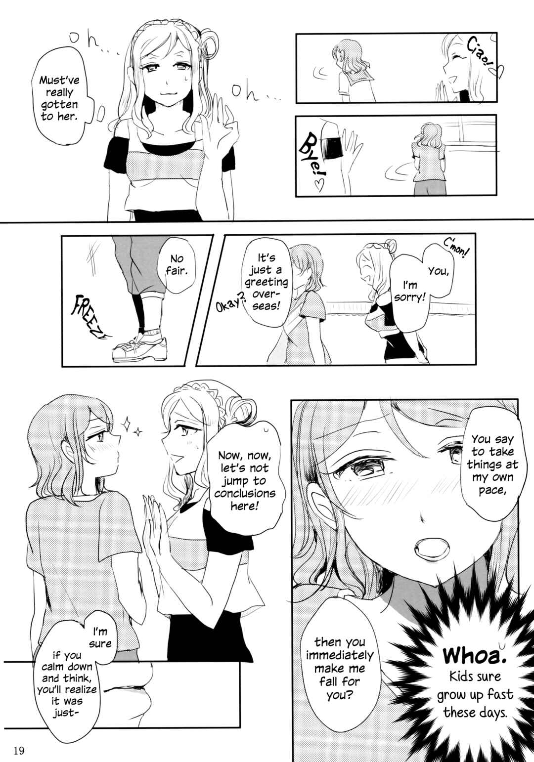 Page 18 Chapter 2 Love Live! Sunshine!! - The Girl Named Watanabe You (Doujinshi)