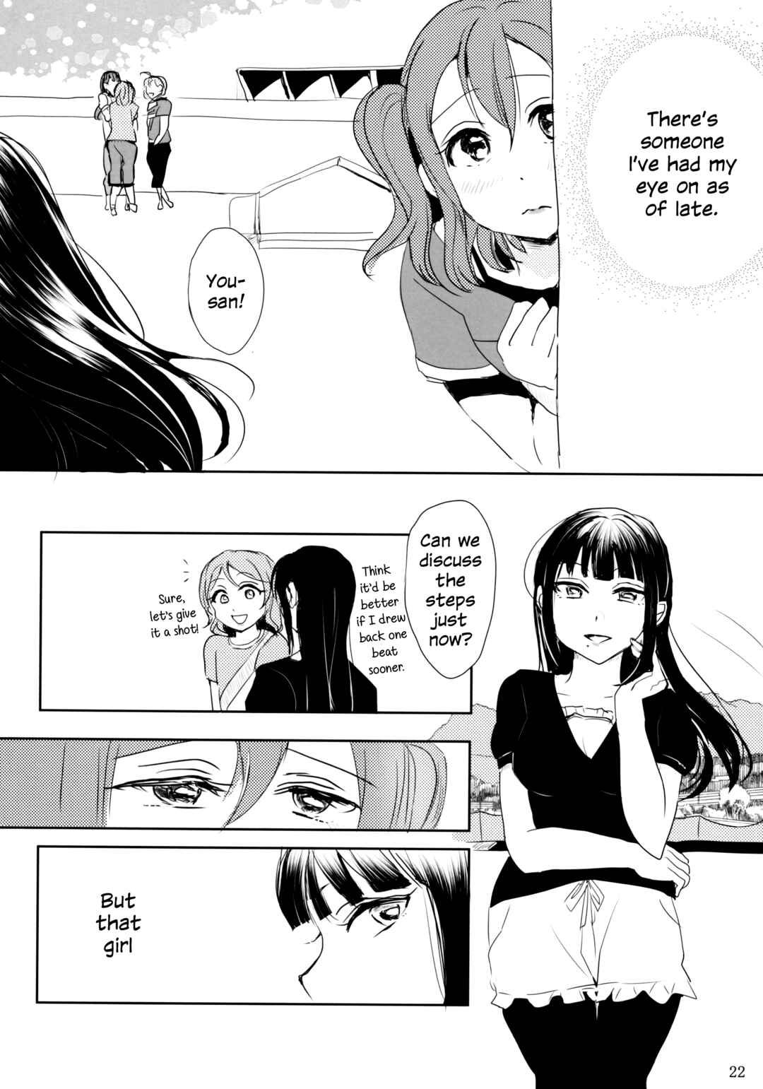 Page 21 Chapter 2 Love Live! Sunshine!! - The Girl Named Watanabe You (Doujinshi)