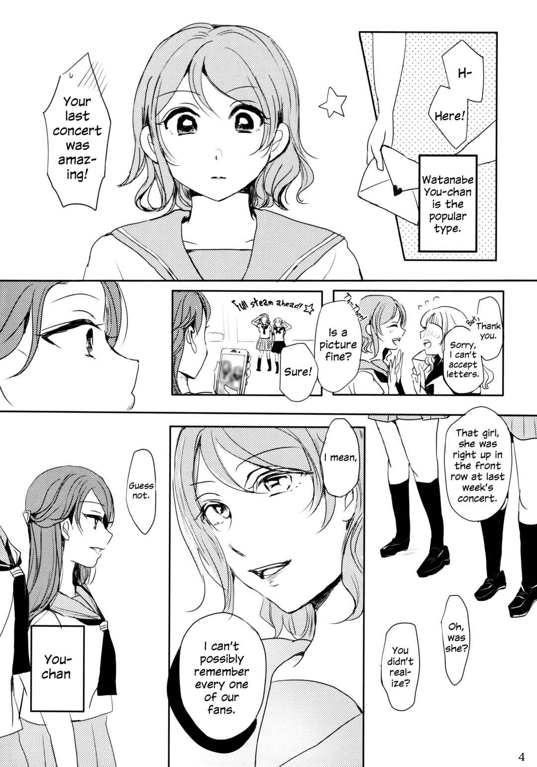 Page 3 Chapter 2 Love Live! Sunshine!! - The Girl Named Watanabe You (Doujinshi)