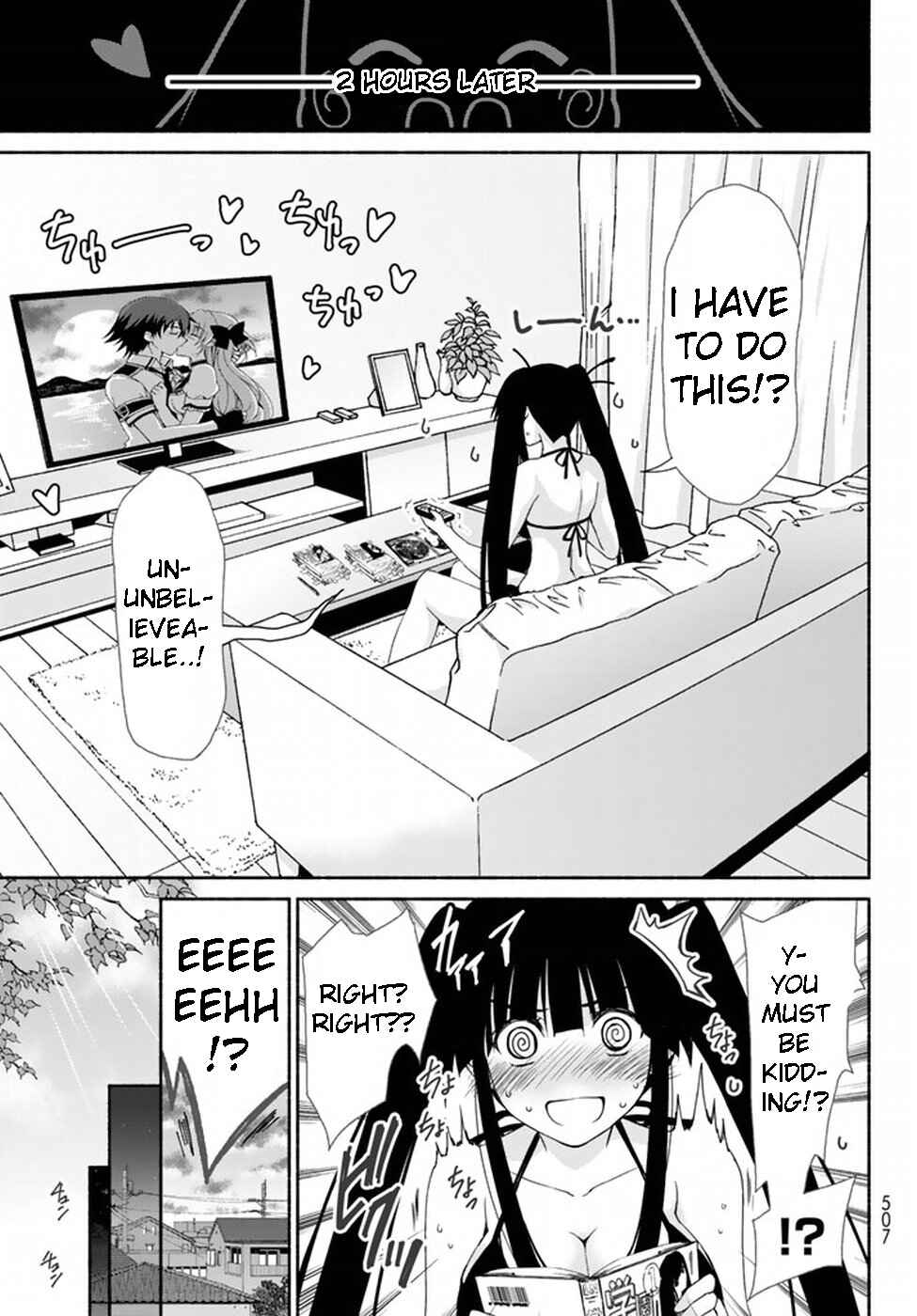 Page 9 Chapter 8.5 Renai Harem Game Shuuryou no Oshirase ga Kuru Koro ni