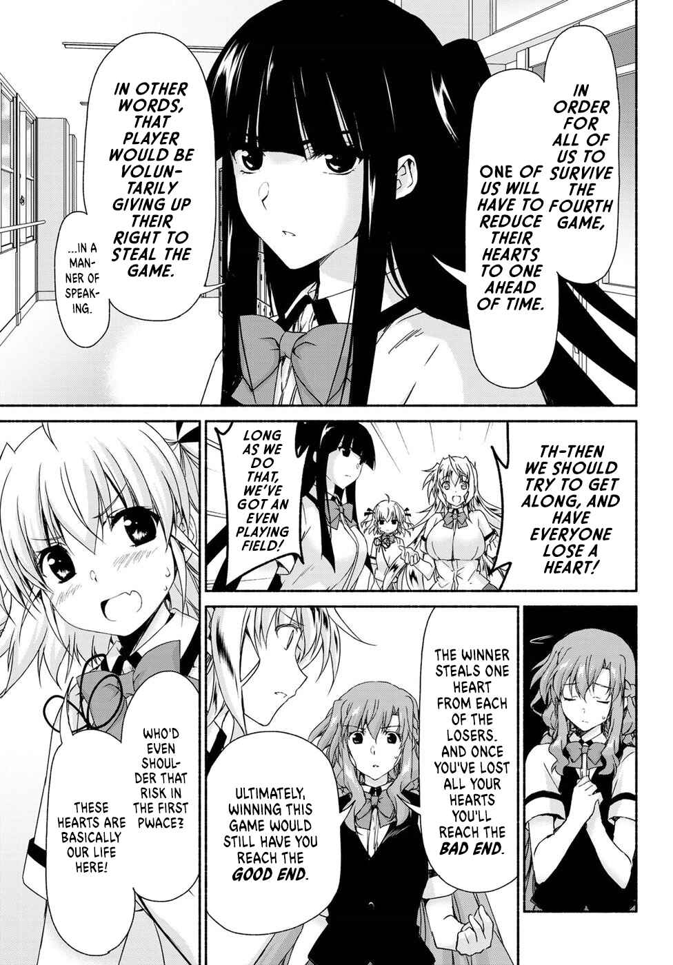 Page 19 Chapter 12 Renai Harem Game Shuuryou no Oshirase ga Kuru Koro ni
