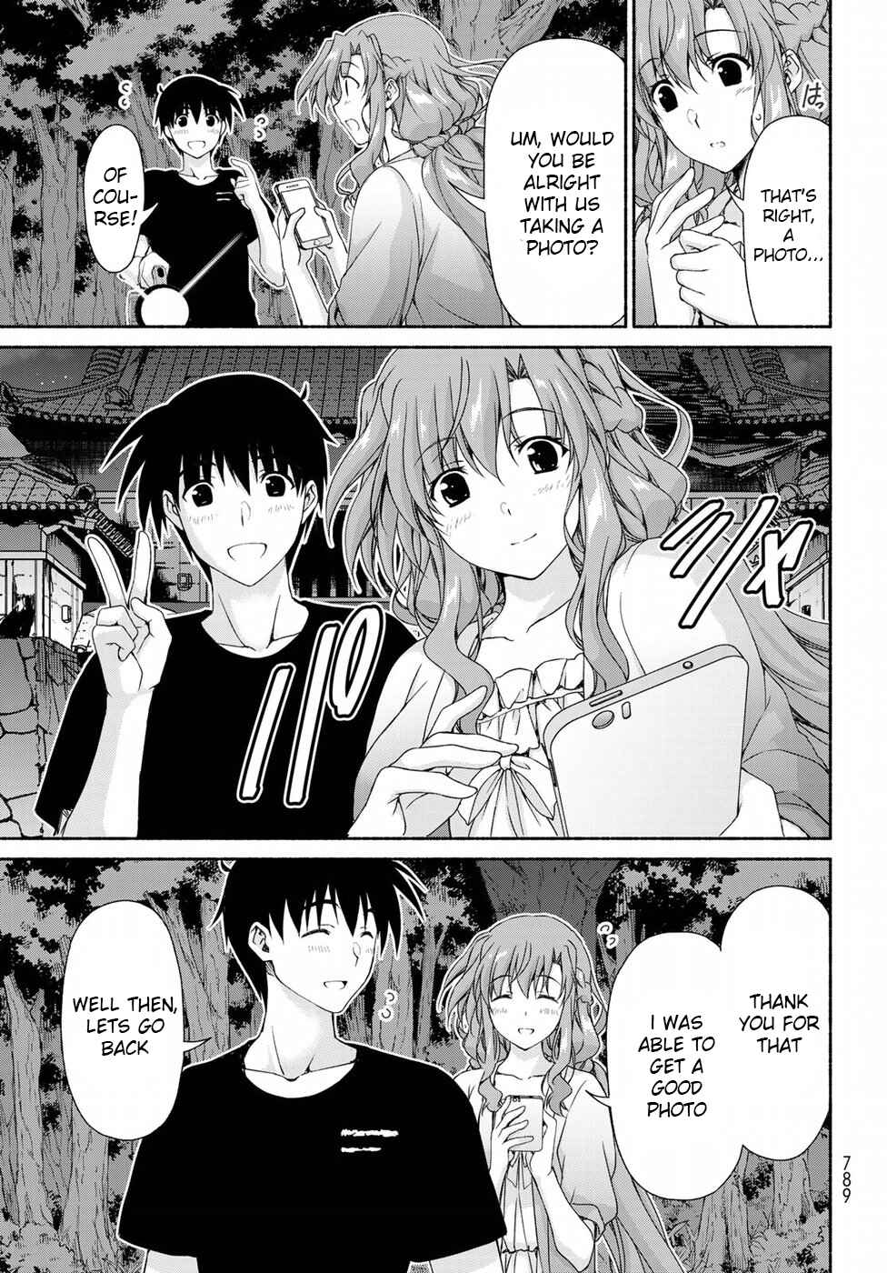 Page 19 Chapter 10.2 Renai Harem Game Shuuryou no Oshirase ga Kuru Koro ni