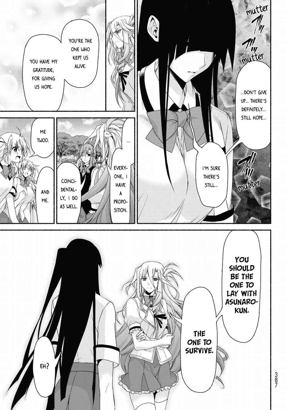 Page 39 Chapter 15 Renai Harem Game Shuuryou no Oshirase ga Kuru Koro ni