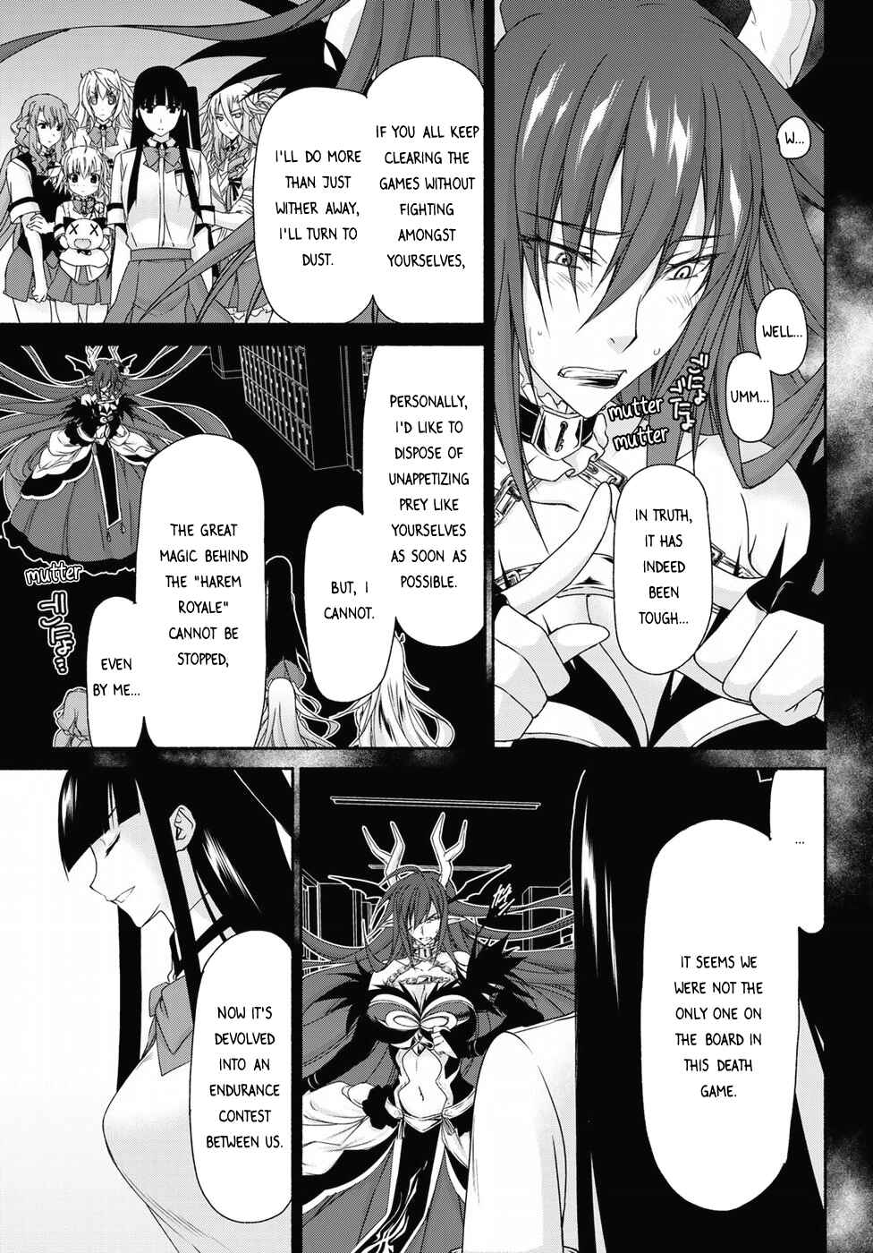 Page 22 Chapter 14 Renai Harem Game Shuuryou no Oshirase ga Kuru Koro ni