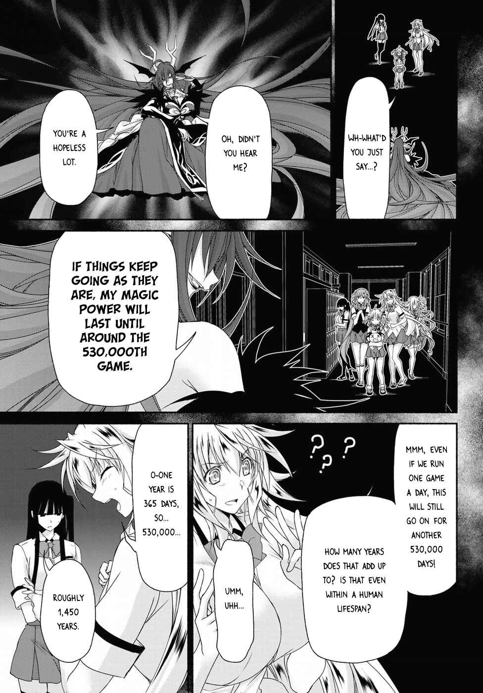 Page 28 Chapter 14 Renai Harem Game Shuuryou no Oshirase ga Kuru Koro ni
