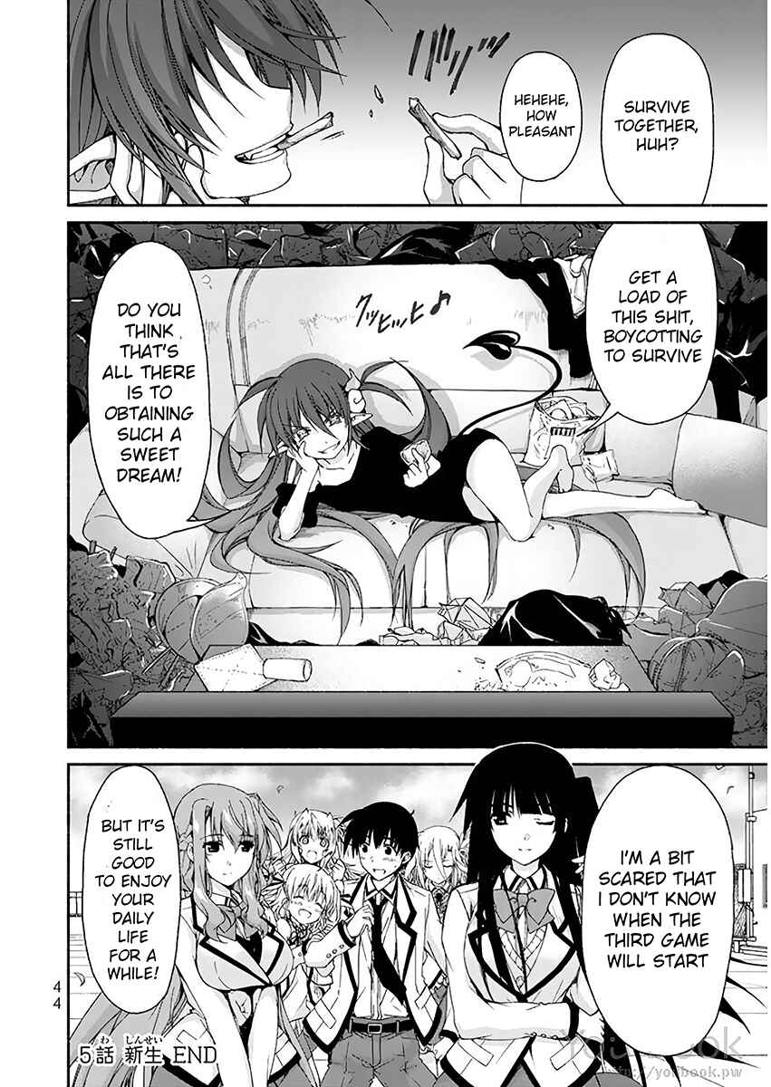 Page 40 Chapter 5 Renai Harem Game Shuuryou no Oshirase ga Kuru Koro ni