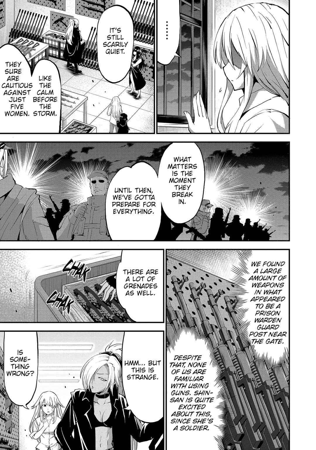 Page 8 Chapter 27 Satsuriku no Kuindeddo – 7-nin no Onna Shikeishuu
