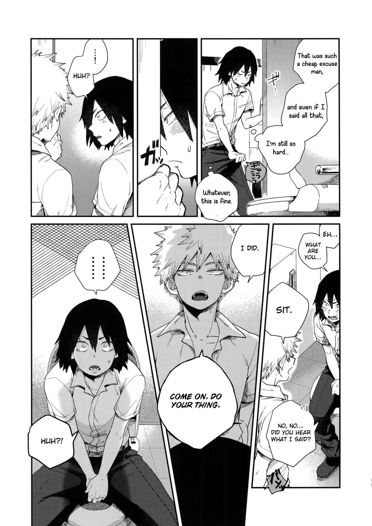 Page 10 Chapter Unknown_21d9 Boku no Hero Academia - Amari Hamaranu You ni (Doujinshi)