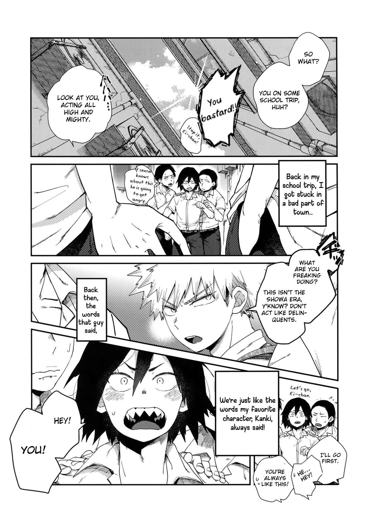 Page 2 Chapter Unknown_21d9 Boku no Hero Academia - Amari Hamaranu You ni (Doujinshi)