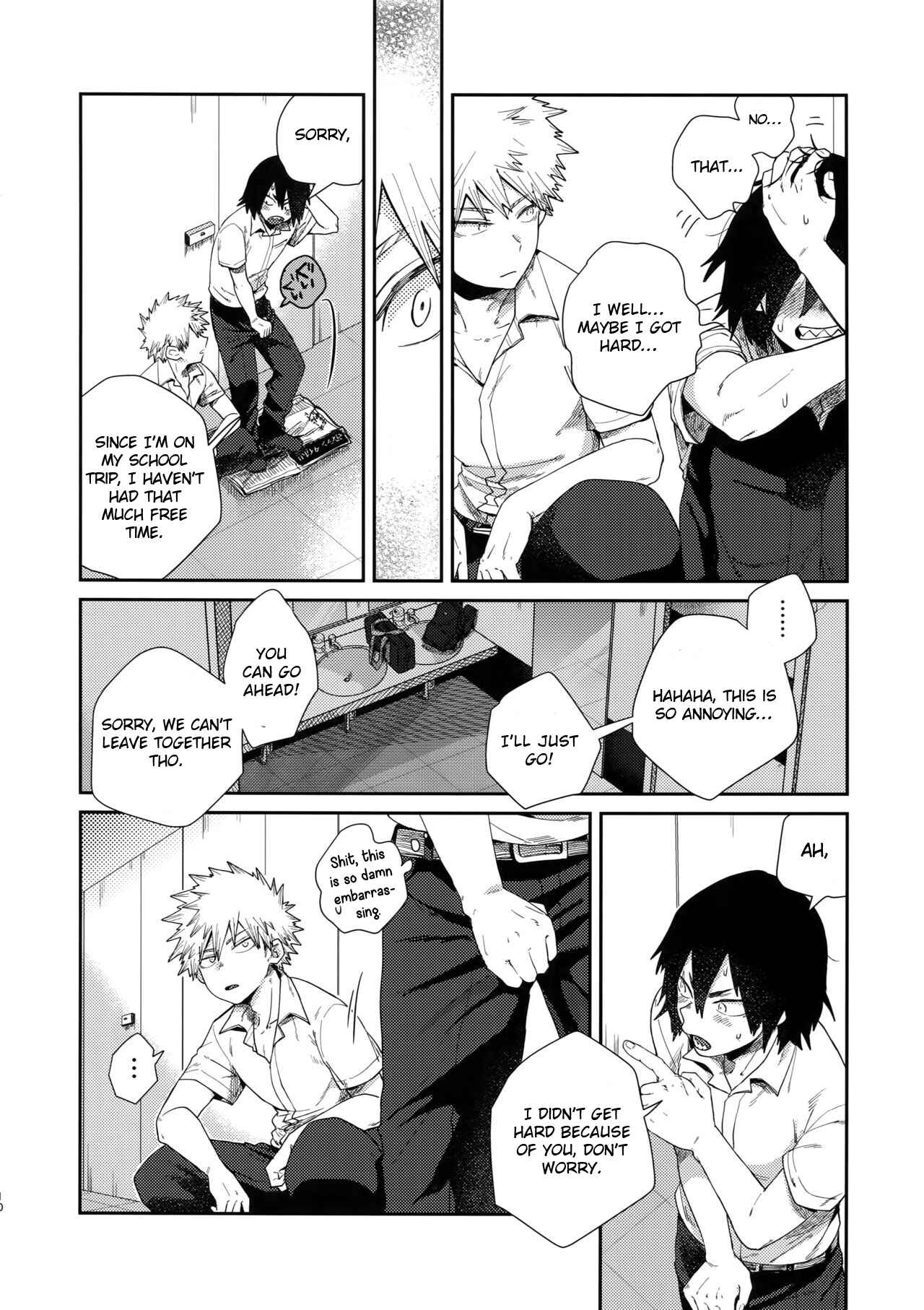 Page 9 Chapter Unknown_21d9 Boku no Hero Academia - Amari Hamaranu You ni (Doujinshi)