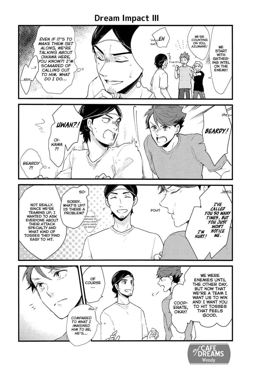 Page 11 Chapter 1 Haikyu!! - Dream Impact - UshiOi Nakayoshi Sakusen (Doujinshi)