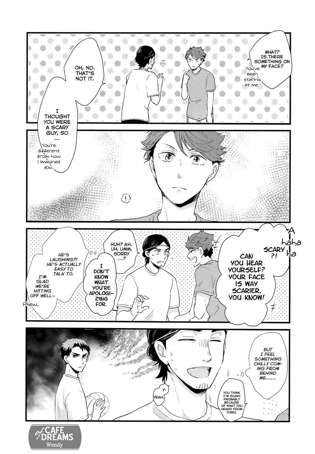 Page 12 Chapter 1 Haikyu!! - Dream Impact - UshiOi Nakayoshi Sakusen (Doujinshi)