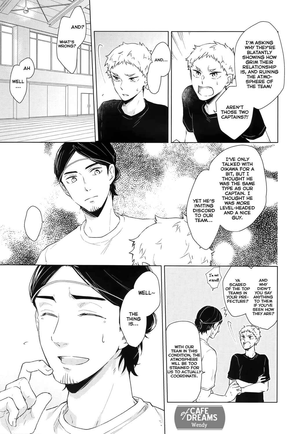 Page 4 Chapter 1 Haikyu!! - Dream Impact - UshiOi Nakayoshi Sakusen (Doujinshi)