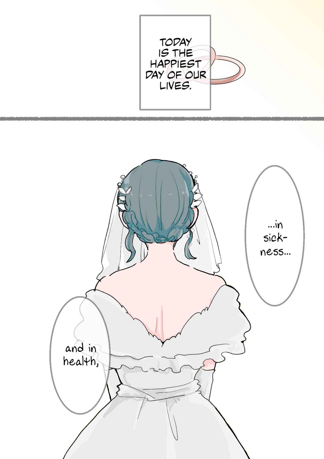 Page 1 Chapter 94 Doukyonin ni Kataomoi Shiteru Yuri Manga