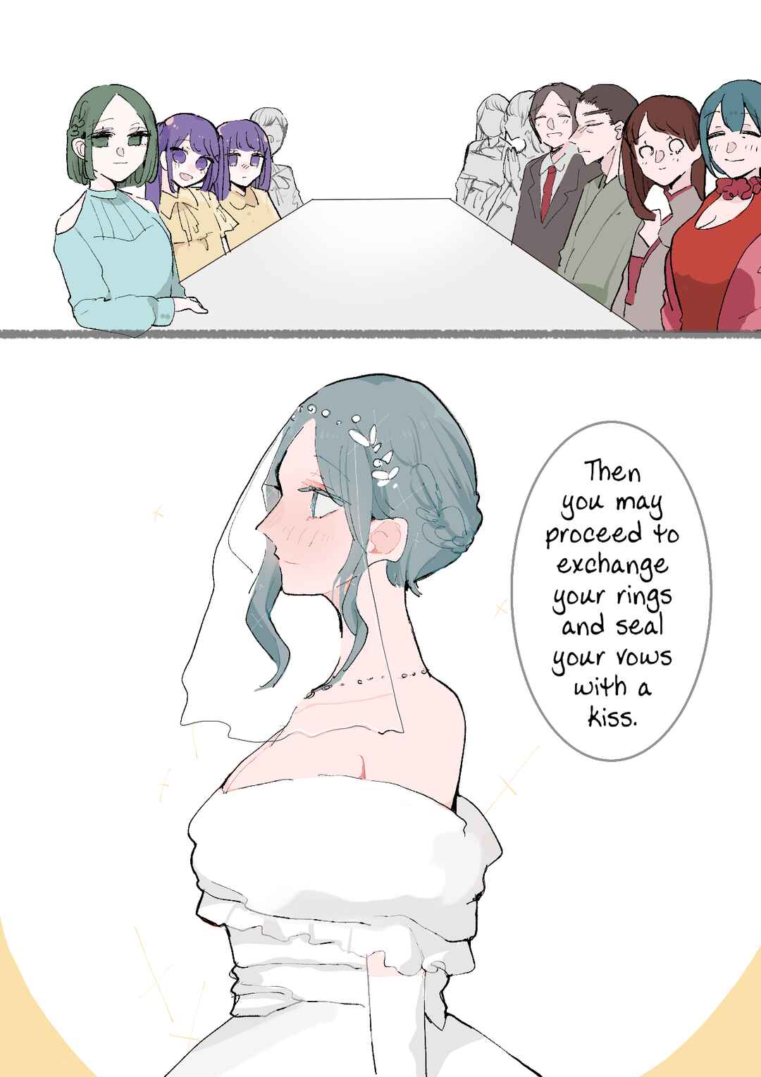 Page 3 Chapter 94 Doukyonin ni Kataomoi Shiteru Yuri Manga