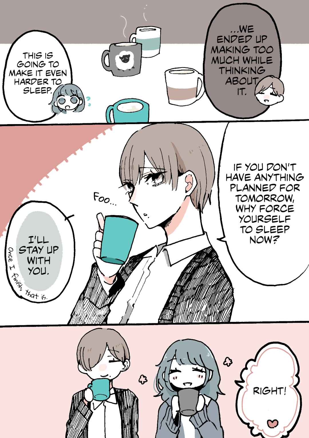 Page 3 Chapter 14 Doukyonin ni Kataomoi Shiteru Yuri Manga