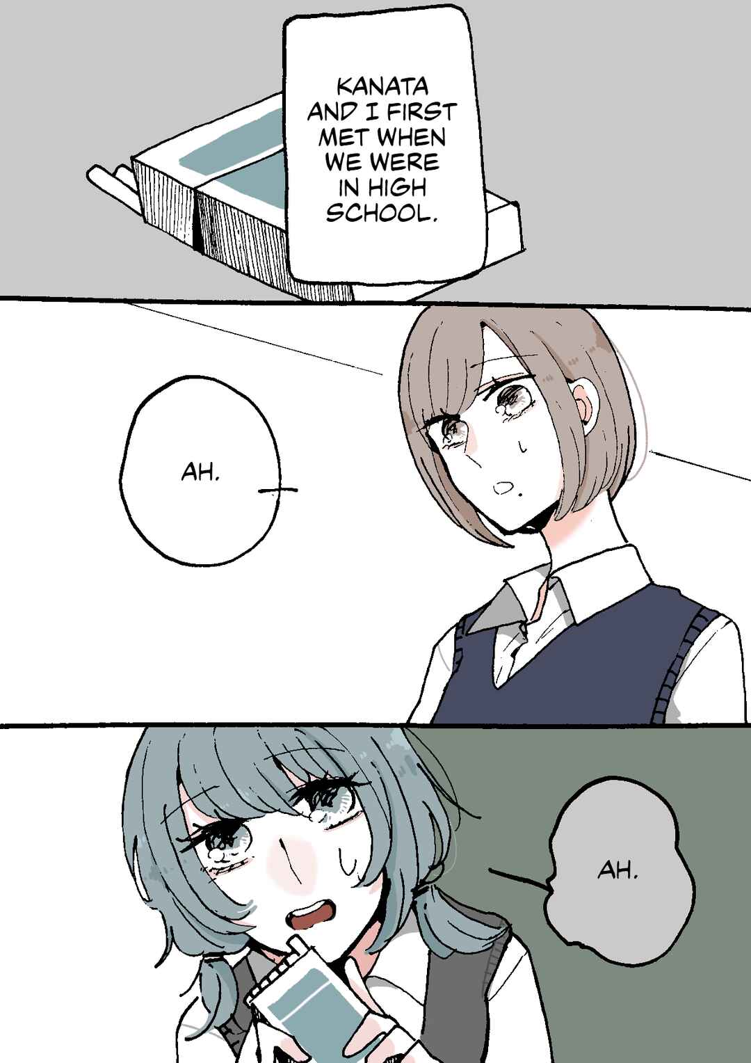 Page 1 Chapter 9 Doukyonin ni Kataomoi Shiteru Yuri Manga
