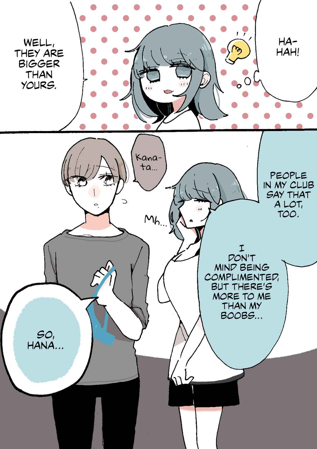 Page 3 Chapter 13 Doukyonin ni Kataomoi Shiteru Yuri Manga
