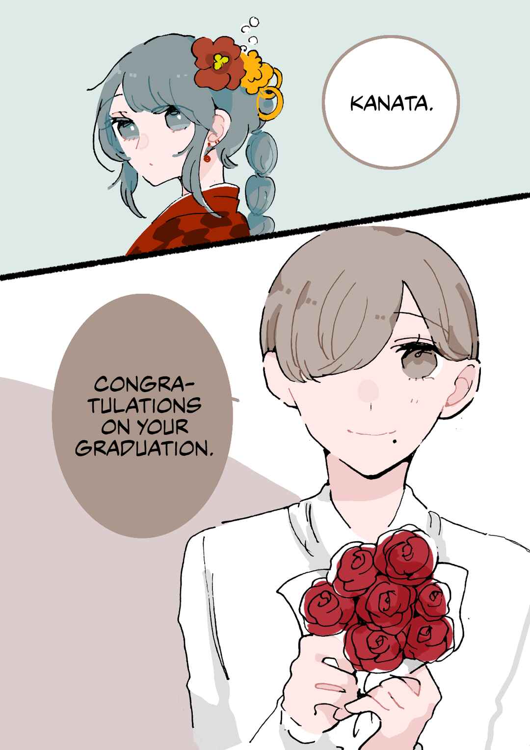 Page 3 Chapter 91 Doukyonin ni Kataomoi Shiteru Yuri Manga