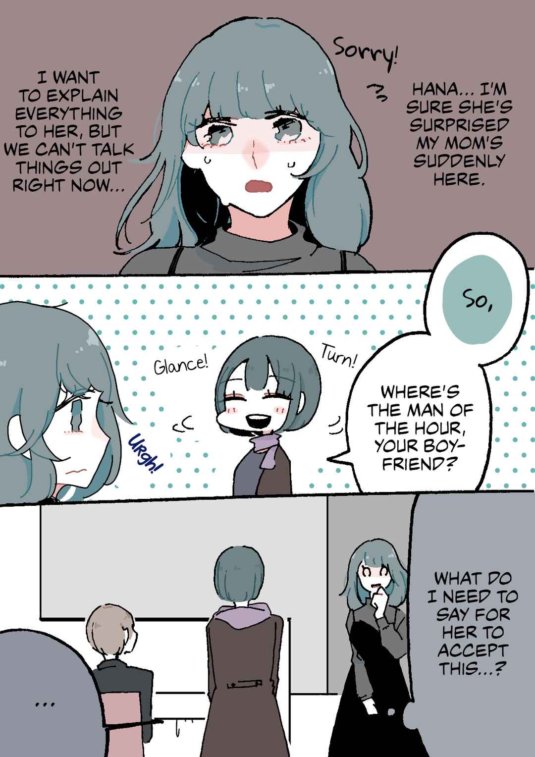 Page 2 Chapter 30 Doukyonin ni Kataomoi Shiteru Yuri Manga