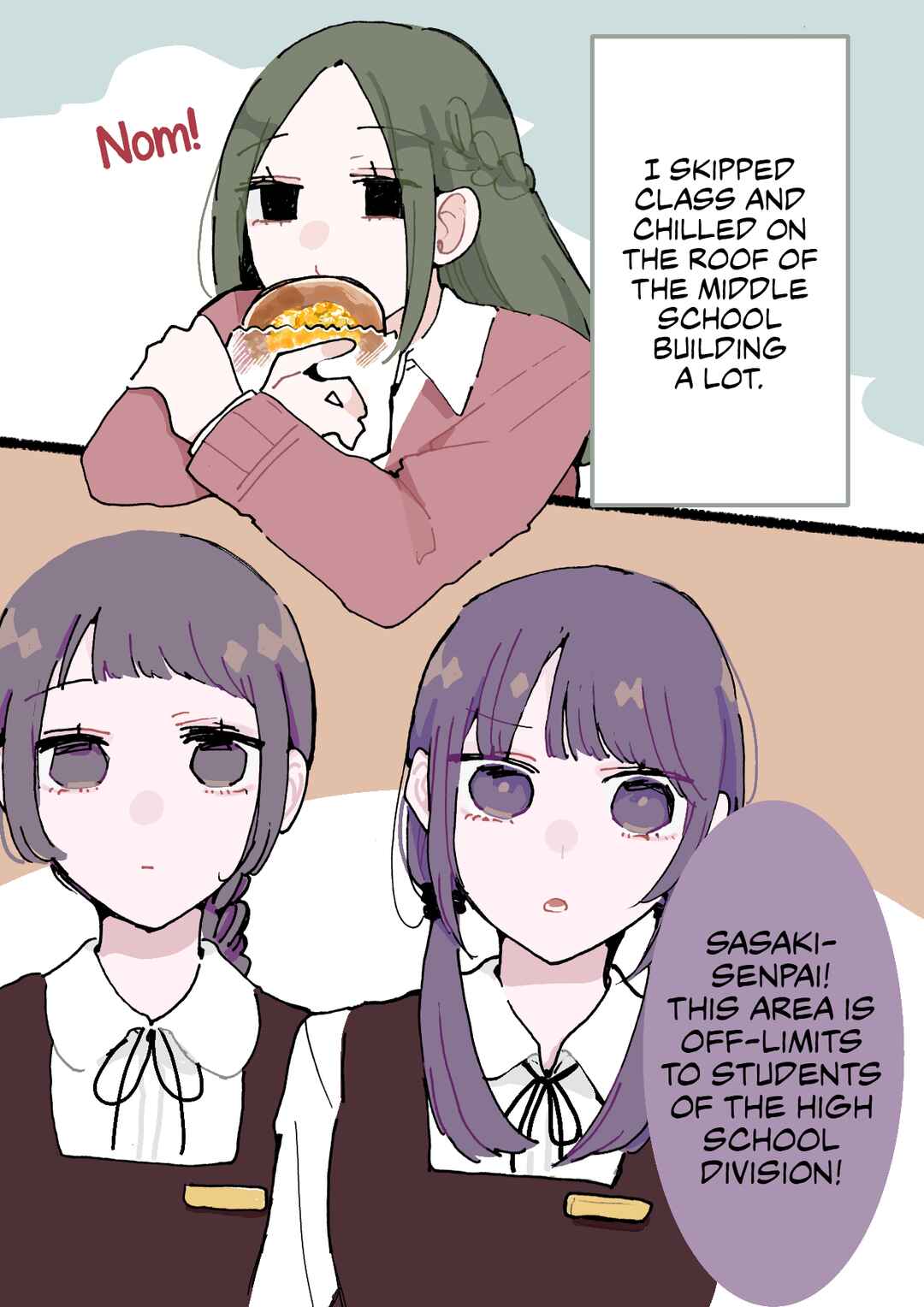 Page 2 Chapter 84 Doukyonin ni Kataomoi Shiteru Yuri Manga