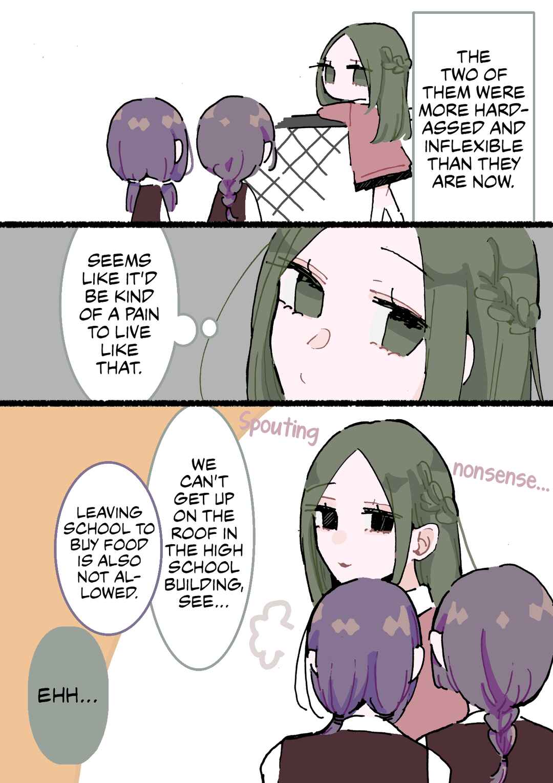 Page 3 Chapter 84 Doukyonin ni Kataomoi Shiteru Yuri Manga