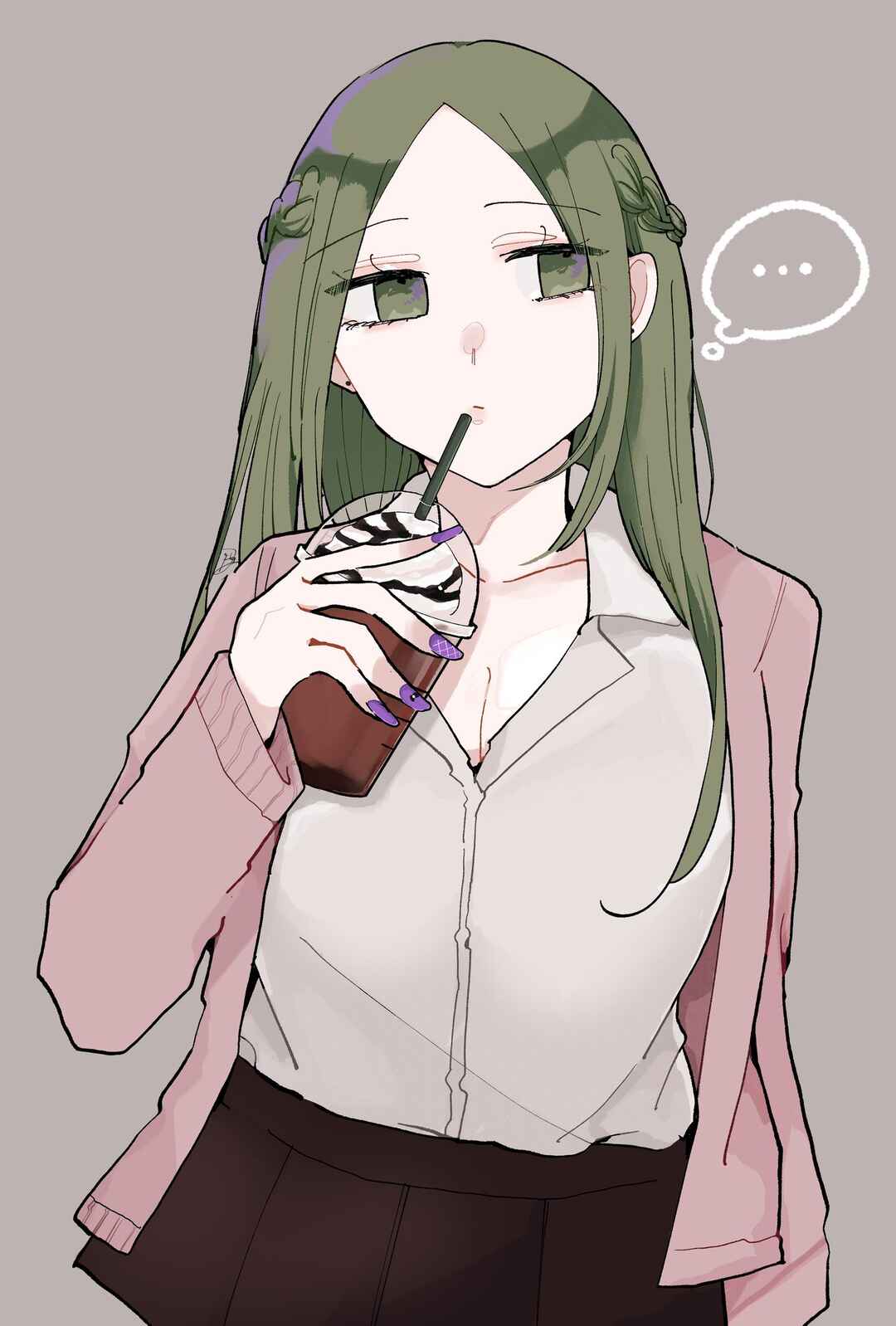 Page 5 Chapter 84 Doukyonin ni Kataomoi Shiteru Yuri Manga