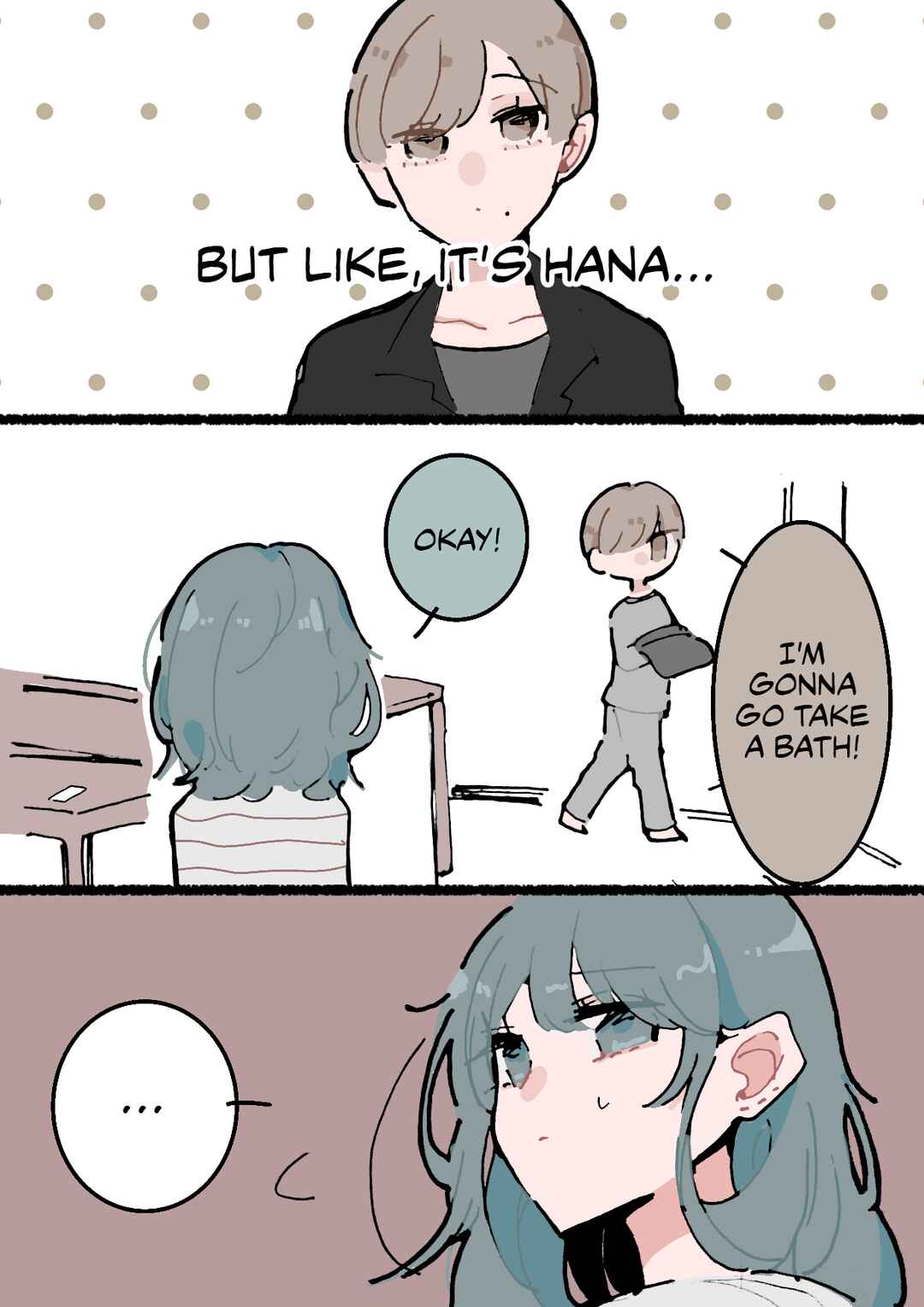 Page 3 Chapter 75 Doukyonin ni Kataomoi Shiteru Yuri Manga