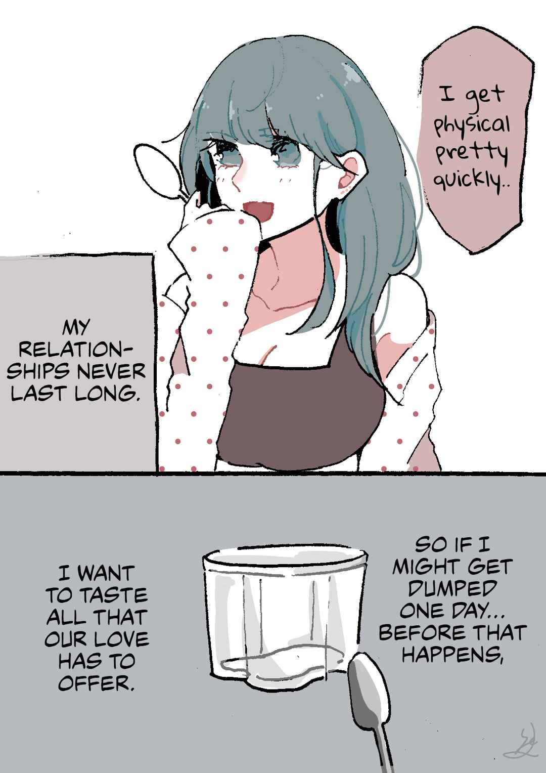 Page 4 Chapter 37 Doukyonin ni Kataomoi Shiteru Yuri Manga