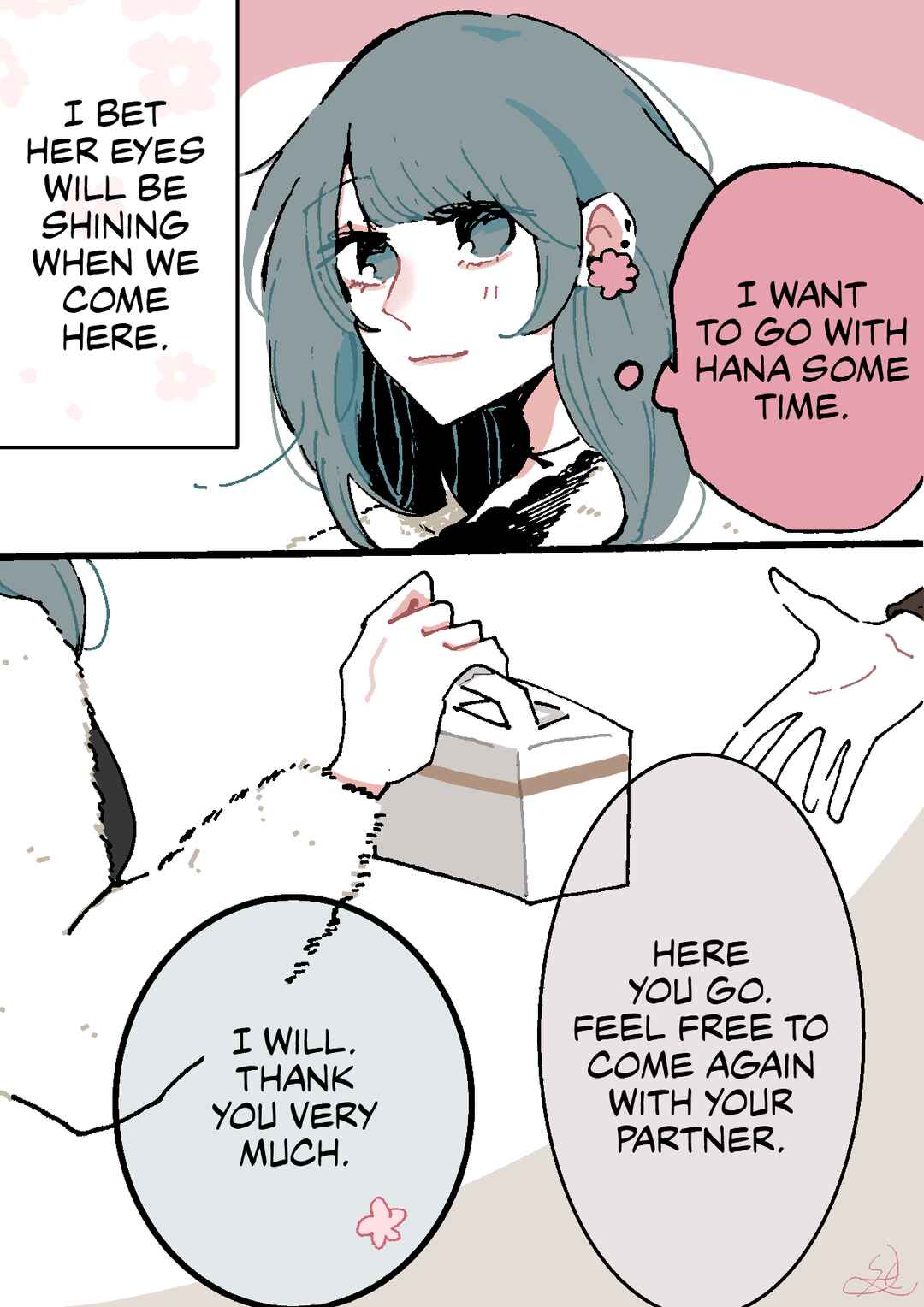 Page 4 Chapter 39 Doukyonin ni Kataomoi Shiteru Yuri Manga
