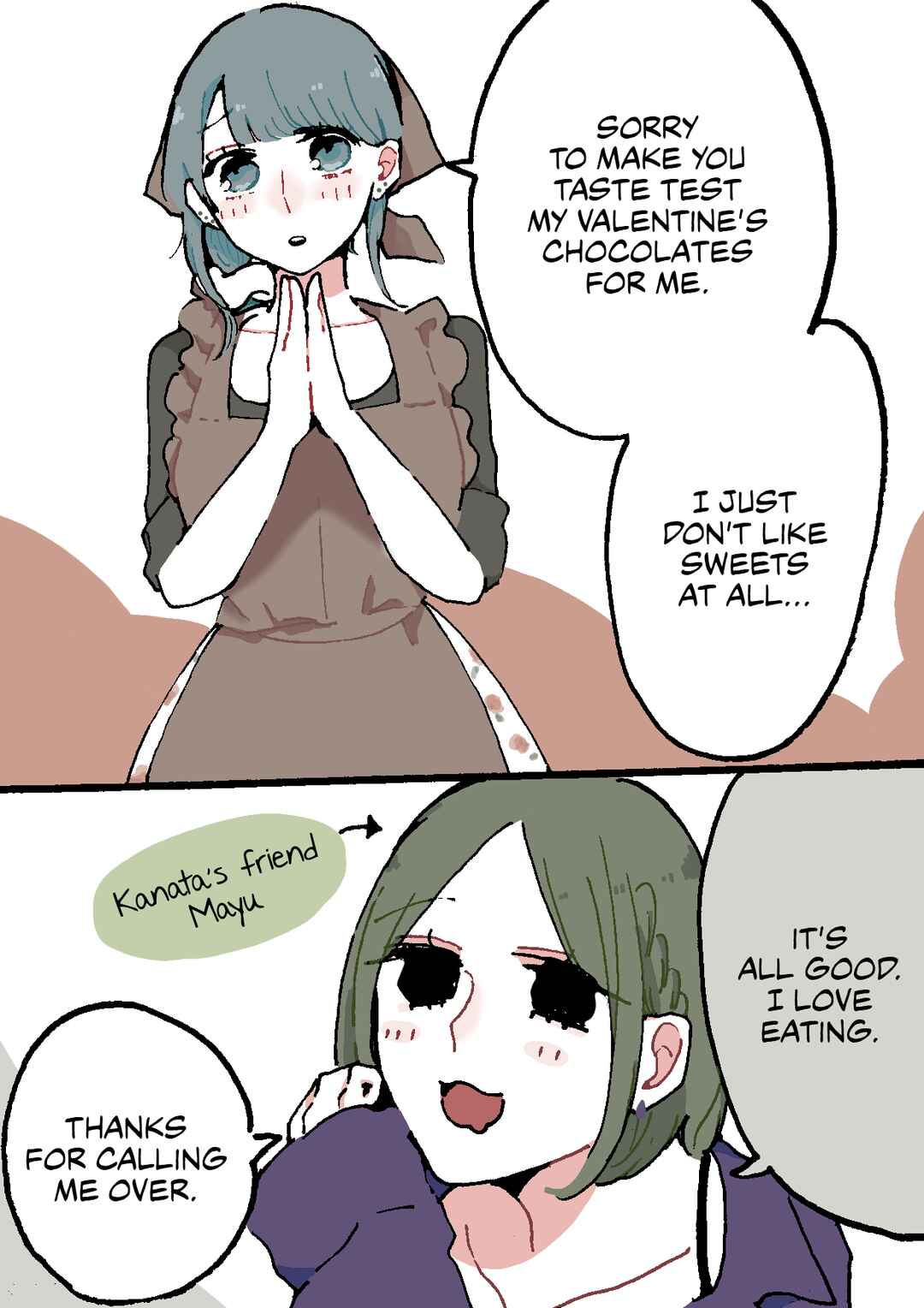 Page 2 Chapter 33 Doukyonin ni Kataomoi Shiteru Yuri Manga