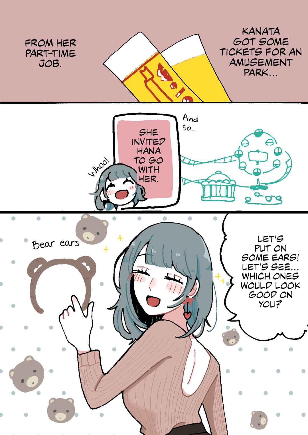Page 1 Chapter 22 Doukyonin ni Kataomoi Shiteru Yuri Manga