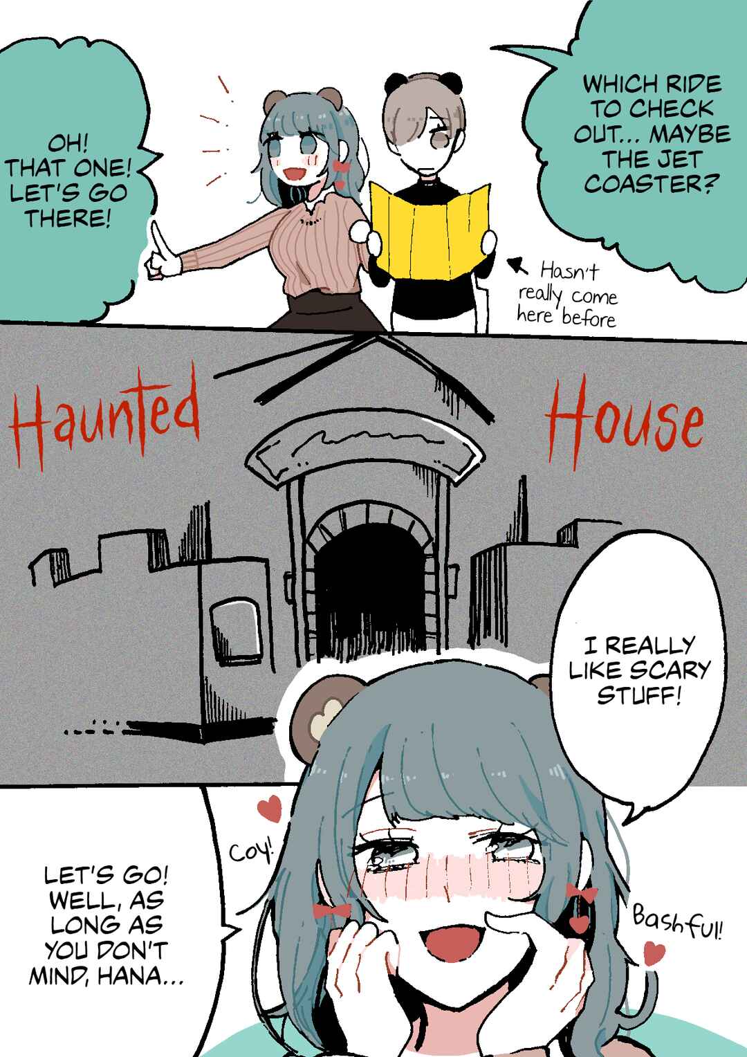 Page 2 Chapter 22 Doukyonin ni Kataomoi Shiteru Yuri Manga