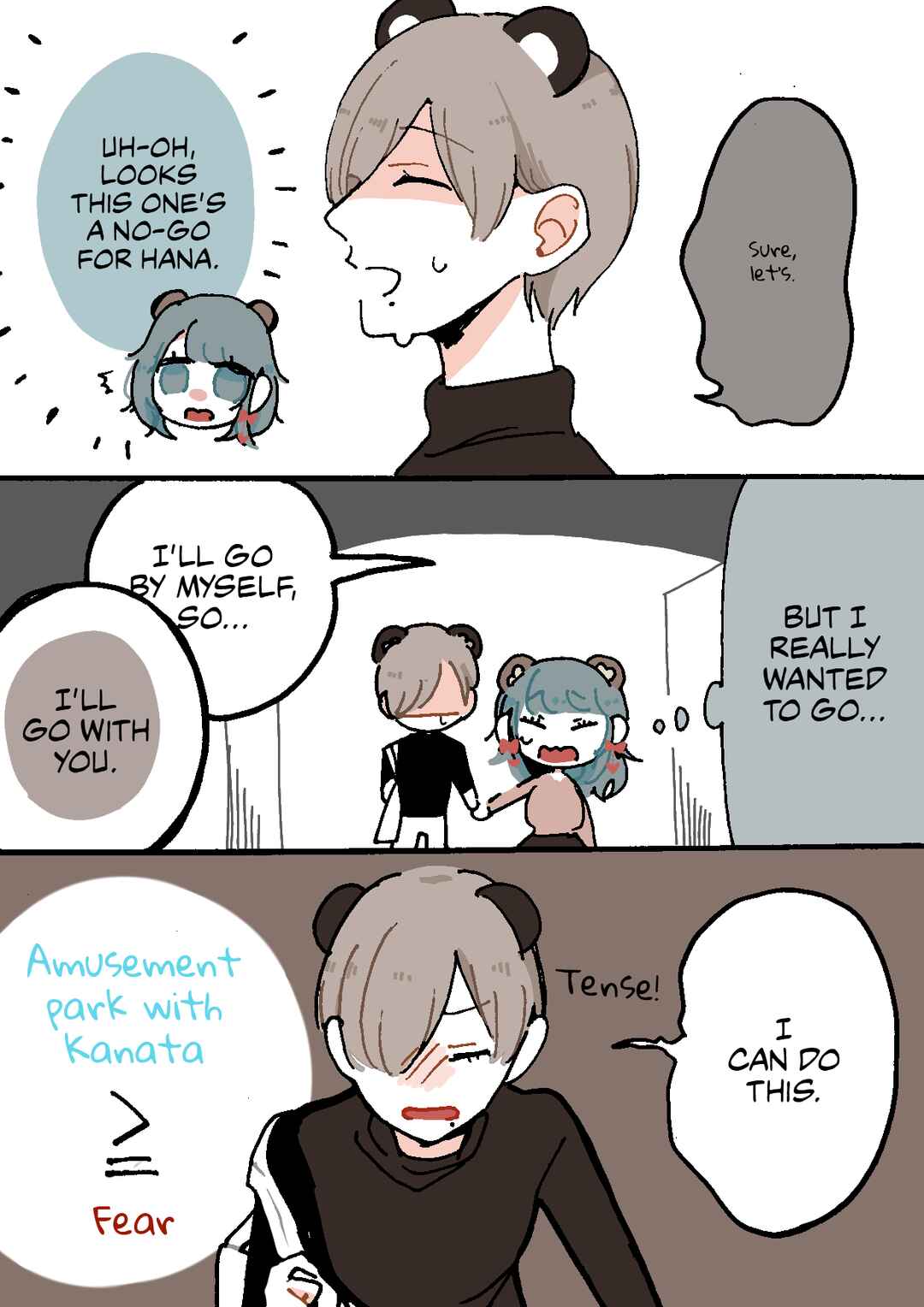 Page 3 Chapter 22 Doukyonin ni Kataomoi Shiteru Yuri Manga